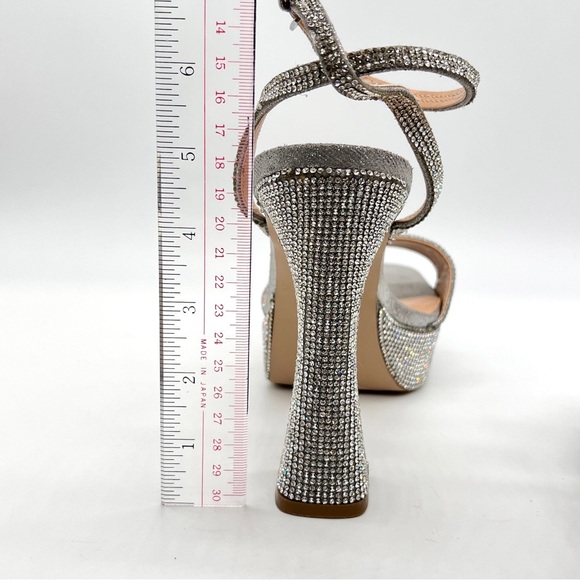 Steve Madden Women's Lashed-R Platform Embellished Dress Sandals - Picture 11 of 13